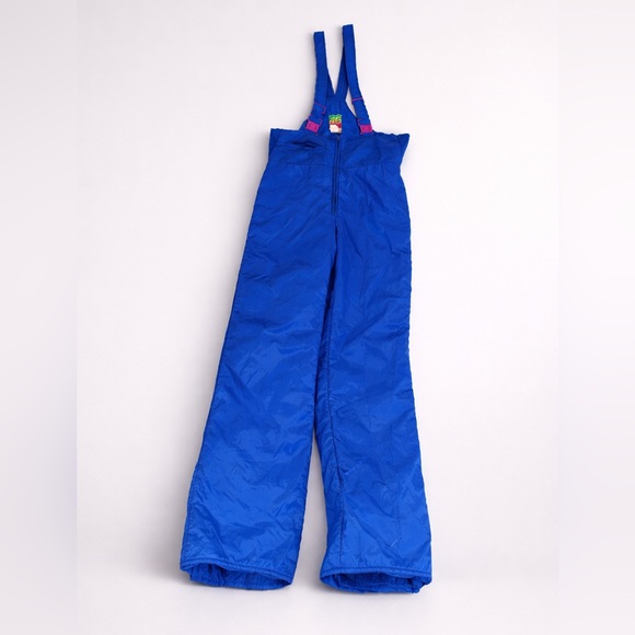 Other - Vintage Emile d’Italia Sunvalley Blue Ski Bib Snow Pants USA L Made in Hong Kong